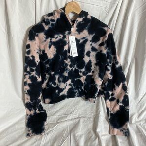 525 America Black and Pink Tie-Dye Hoodie